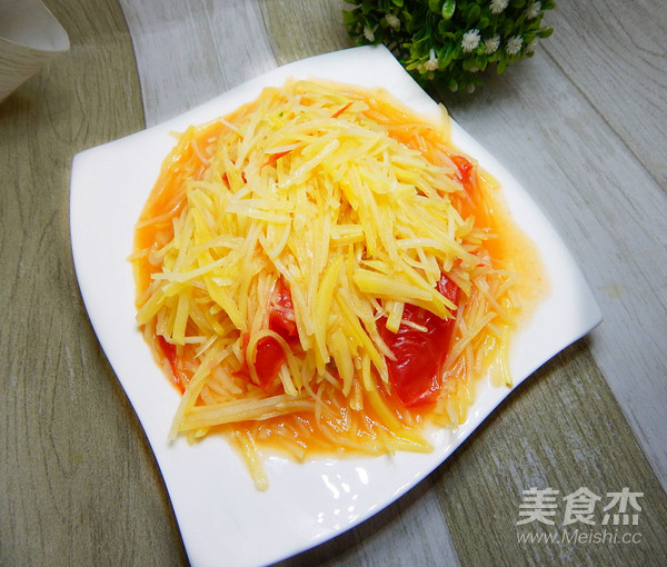 西紅柿炒土豆絲的做法-家常味炒菜譜-易網健康養生網 西紅柿炒土豆絲的做法-家常味炒菜譜