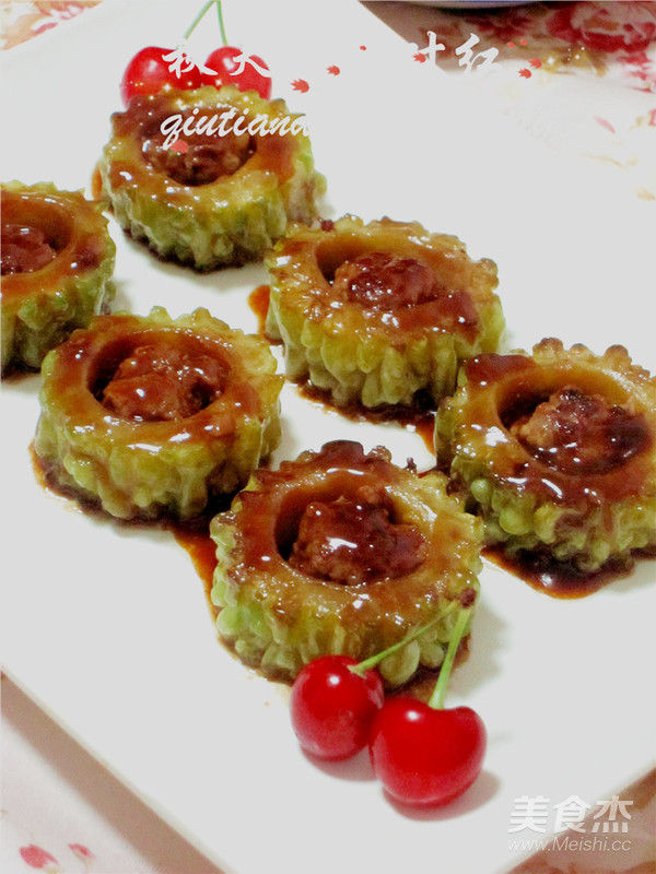 苦中作樂之苦瓜釀肉的做法-苦香味其它工藝菜譜-易網健康養生網 苦中作樂之苦瓜釀肉的做法-苦香味其它工藝菜譜