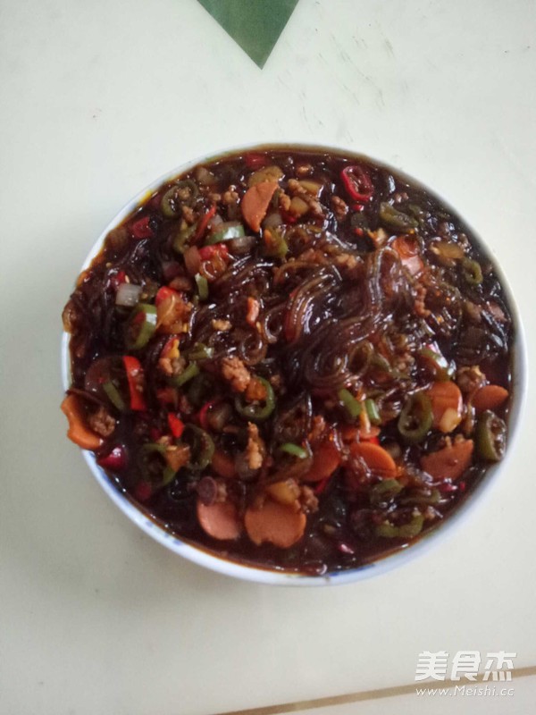 肉沫粉絲的做法-家常味燒菜譜-易網健康養生網 肉沫粉絲的做法-家常味燒菜譜