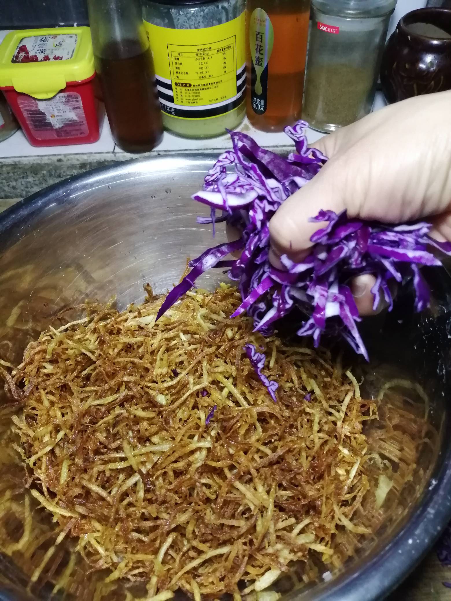 涼拌金絲的做法-酸甜味拌菜譜