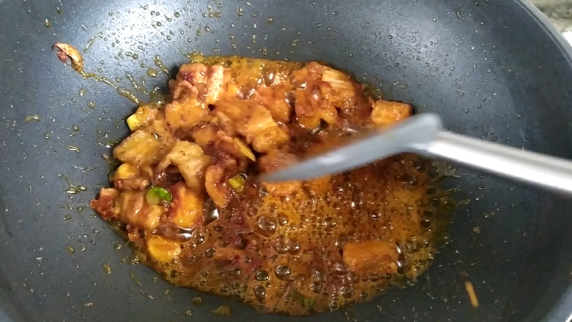 干鍋花菜的做法-香辣味燒菜譜