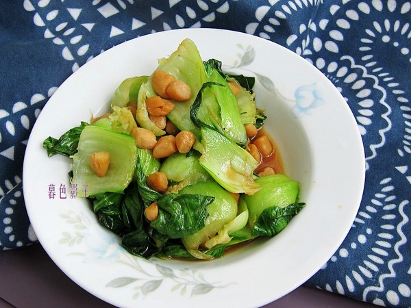油菜炒扇貝柱的做法-咸鮮味炒菜譜-易網(wǎng)健康養(yǎng)生網(wǎng) 油菜炒扇貝柱的做法-咸鮮味炒菜譜