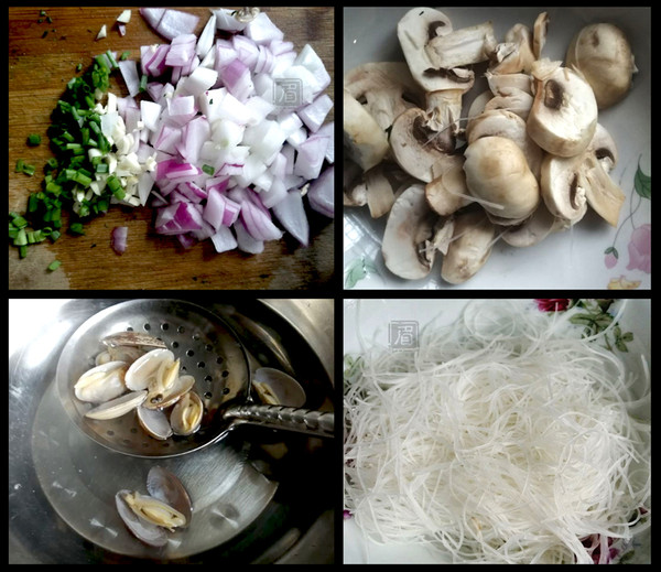 花蛤粉絲煲的做法-咸鮮味煲菜譜-易網<a href=http://m.aoa7937.com/ target=_blank class=infotextkey>健康養生</a>網 花蛤粉絲煲的做法-咸鮮味煲菜譜
