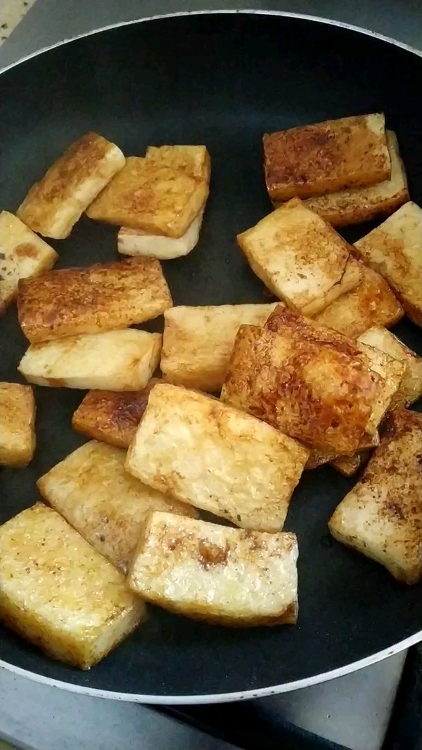 醬汁煎千葉豆腐的做法-醬香味煎菜譜