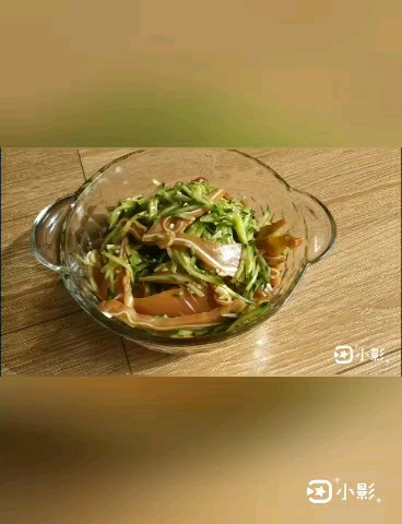 黃瓜豬耳的做法-家常味拌菜譜