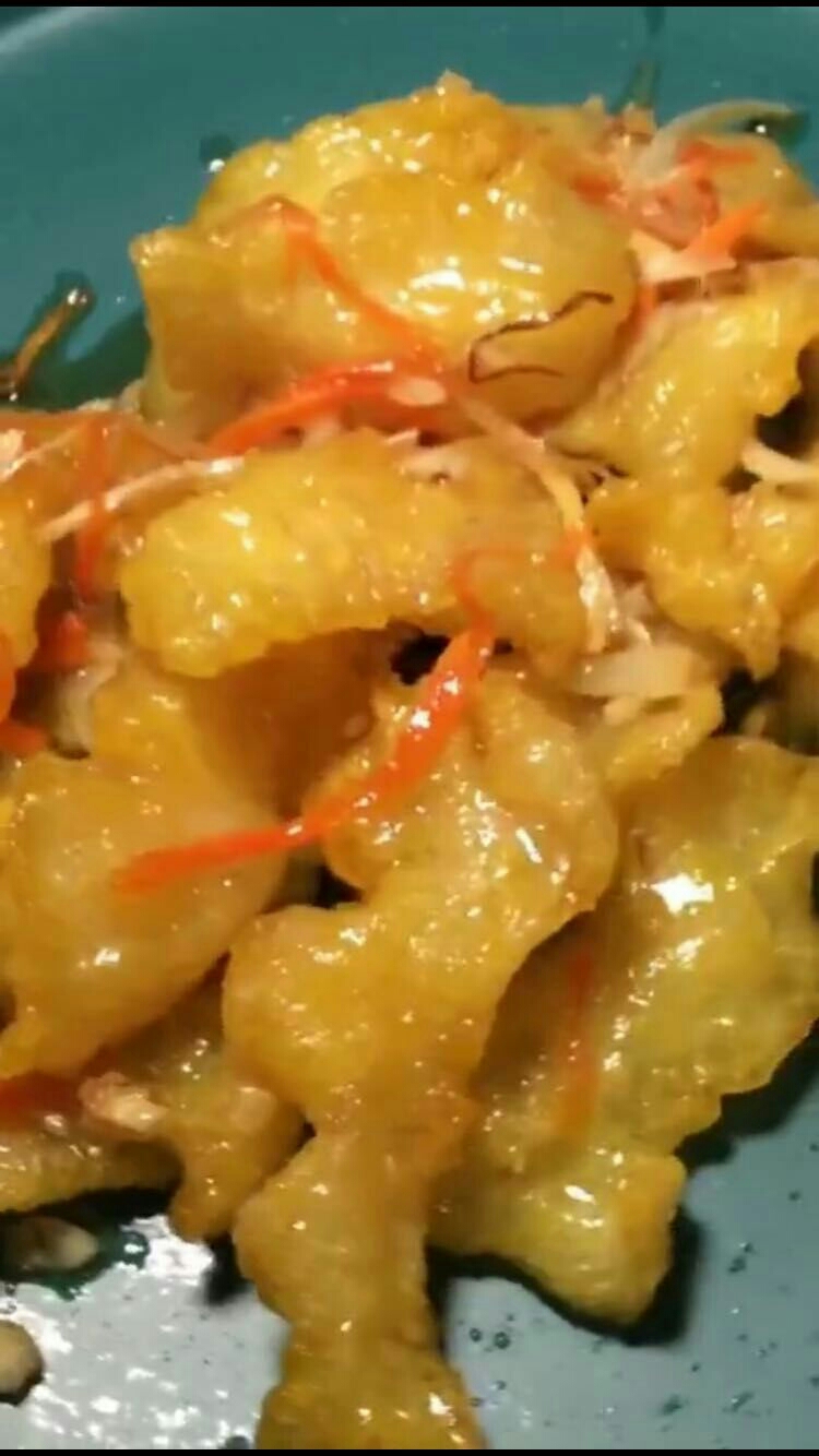 鍋包魚片的做法-酸甜味炸菜譜