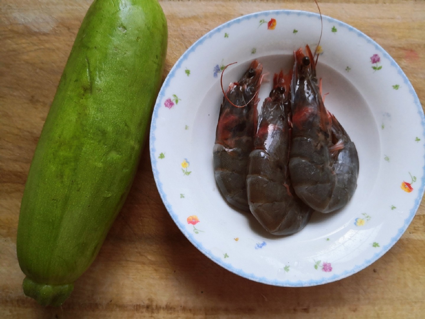 角瓜蝦仁的做法-家常味炒菜譜
