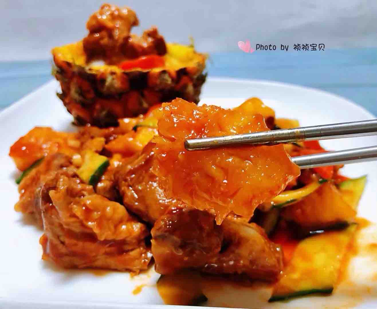 糖醋菠蘿排骨的做法-酸甜味炒菜譜-易網健康養生網 糖醋菠蘿排骨的做法-酸甜味炒菜譜