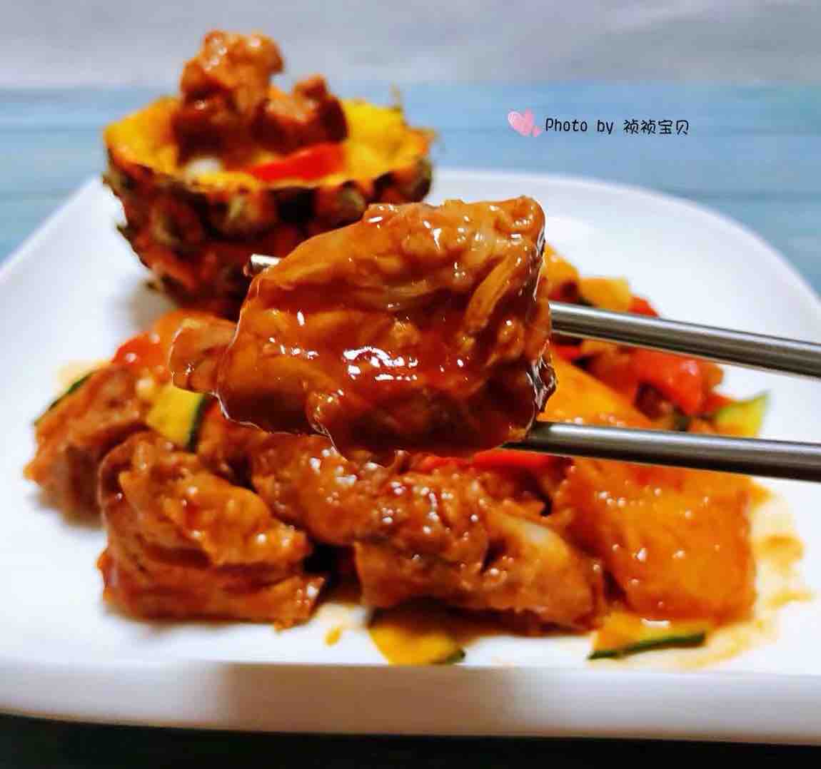 糖醋菠蘿排骨的做法-酸甜味炒菜譜-易網健康養生網 糖醋菠蘿排骨的做法-酸甜味炒菜譜
