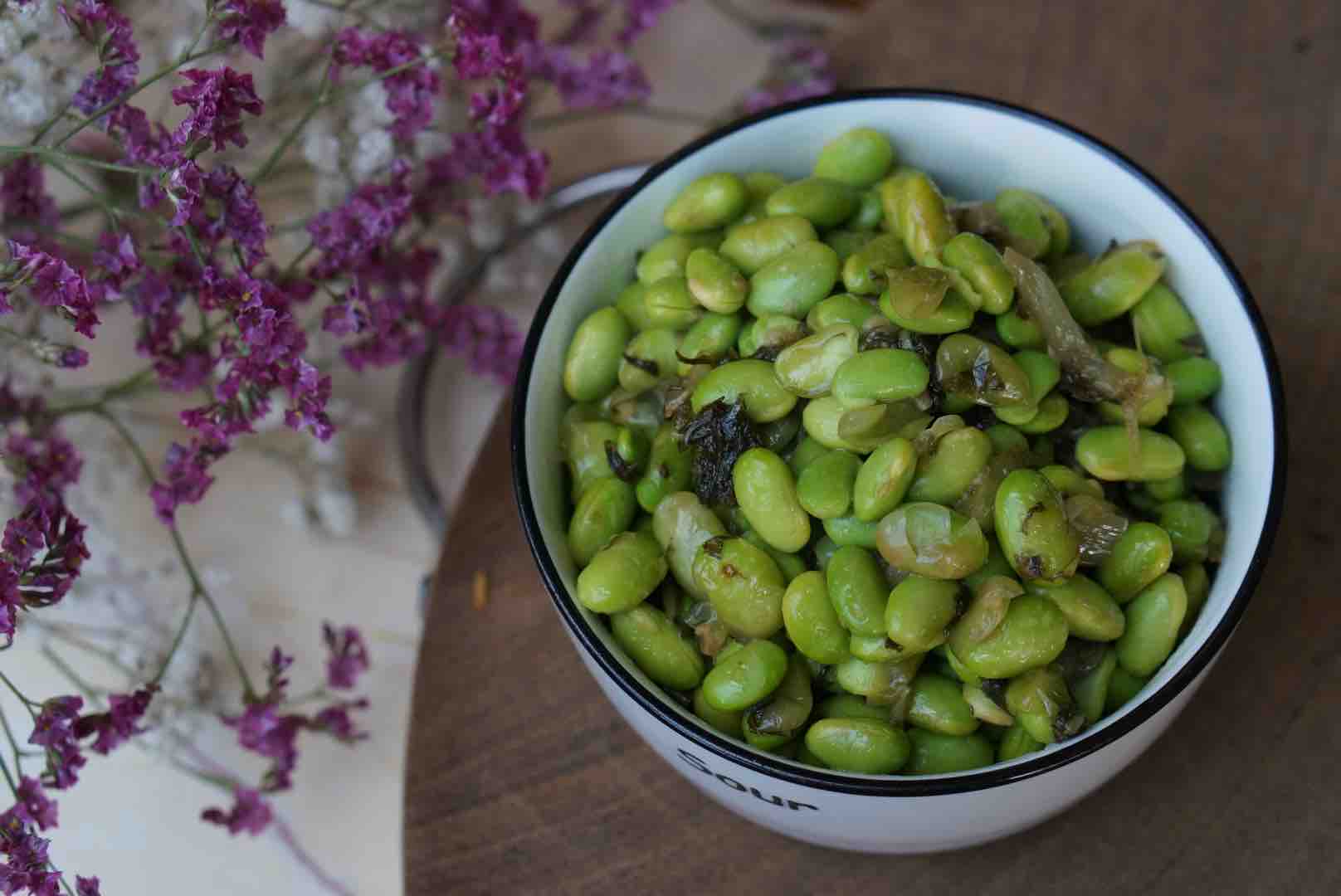 酸菜毛豆仁的做法-咸鮮味燒菜譜-易網健康養生網 酸菜毛豆仁的做法-咸鮮味燒菜譜