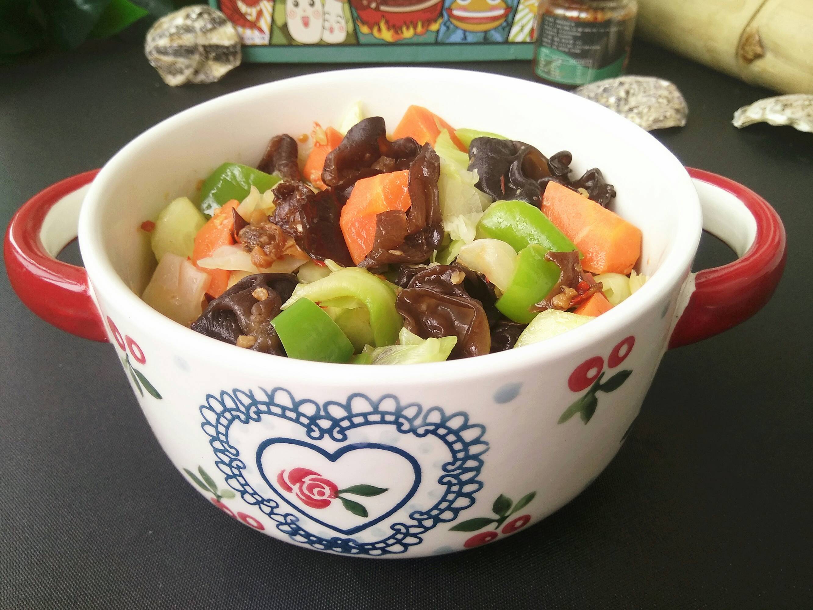 杏鮑菇蝦仁花蛤醬拌時蔬的做法-香辣味拌菜譜-易網健康養生網 杏鮑菇蝦仁花蛤醬拌時蔬的做法-香辣味拌菜譜