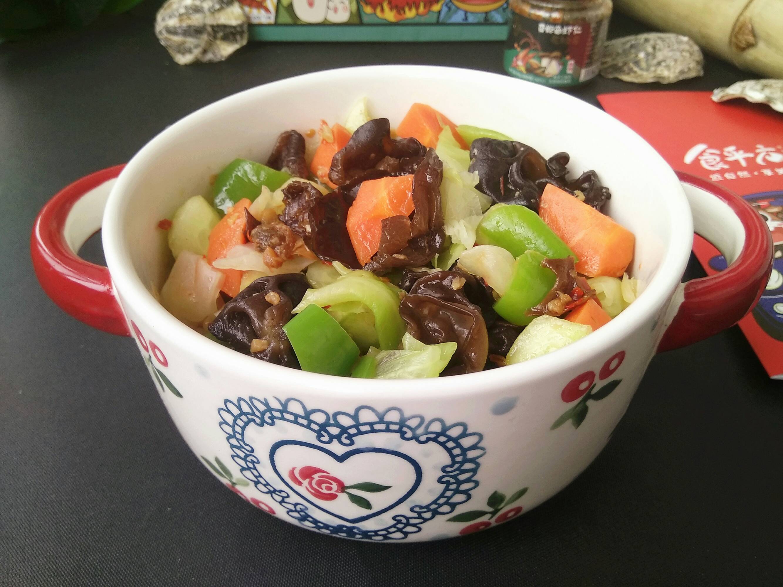 杏鮑菇蝦仁花蛤醬拌時蔬的做法-香辣味拌菜譜-易網健康養生網 杏鮑菇蝦仁花蛤醬拌時蔬的做法-香辣味拌菜譜