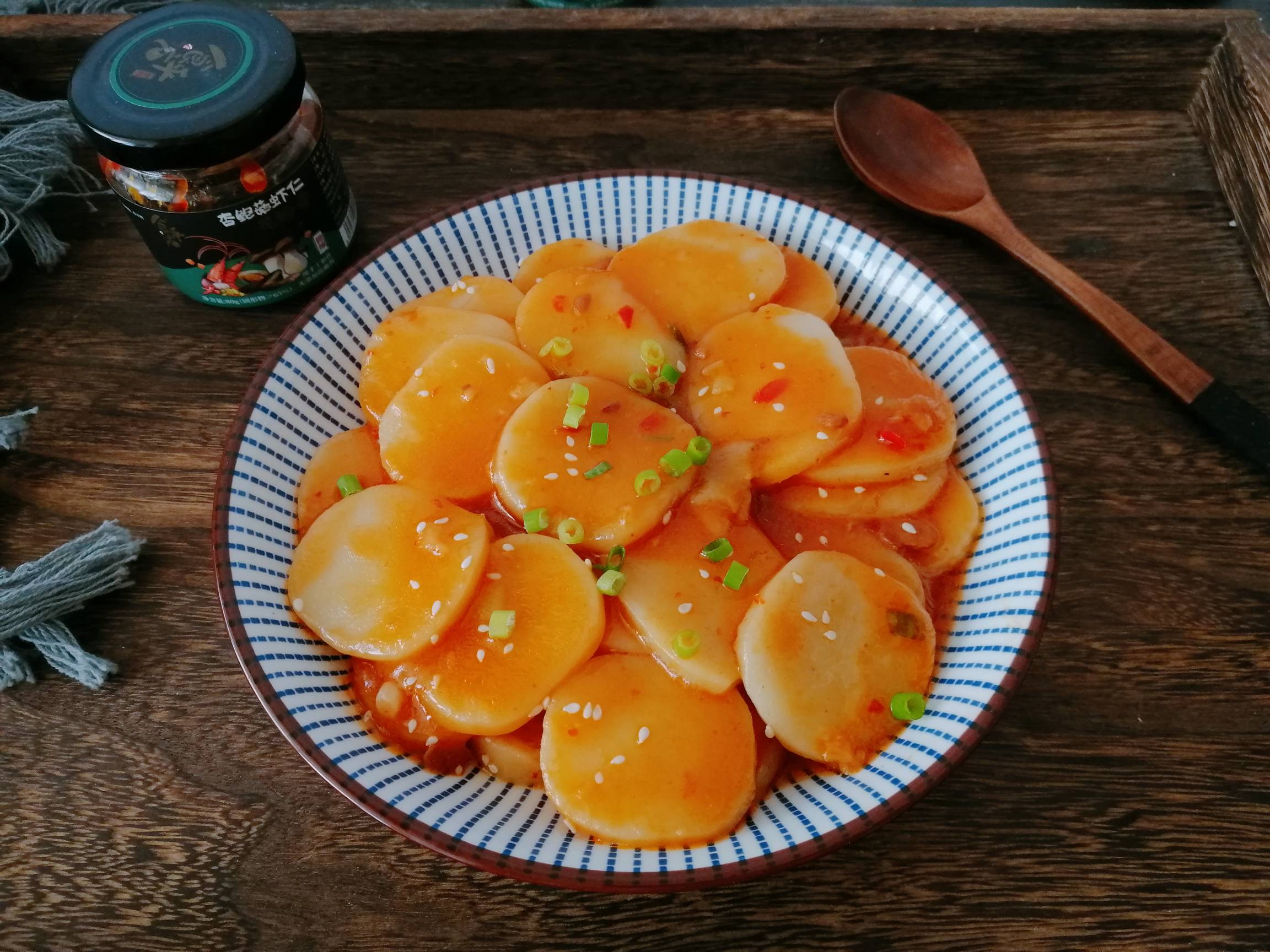 辣醬炒年糕的做法-香辣味炒菜譜