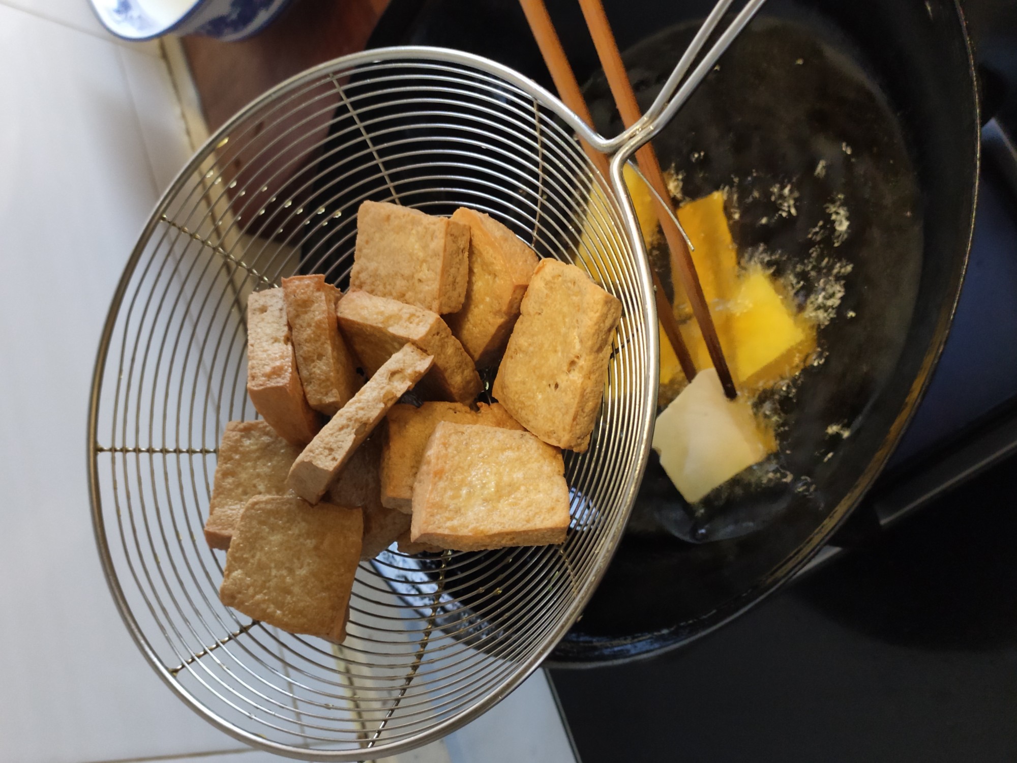 熘豆腐的做法-咸鮮味炒菜譜