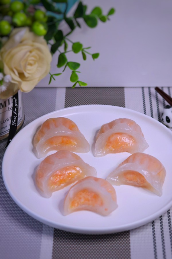 水晶蝦餃的做法-咸鮮味蒸菜譜