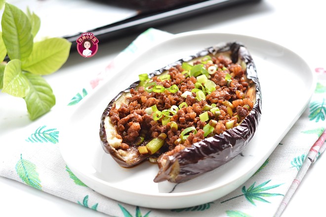 烤肉末茄子的做法-咸鮮味烤菜譜