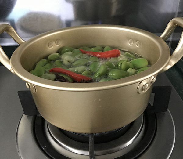 五香蠶豆的做法-五香味煮菜譜