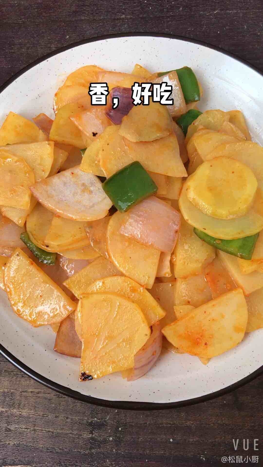 燒烤風味土豆片的做法-家常味炒菜譜-易網健康養生網 燒烤風味土豆片的做法-家常味炒菜譜