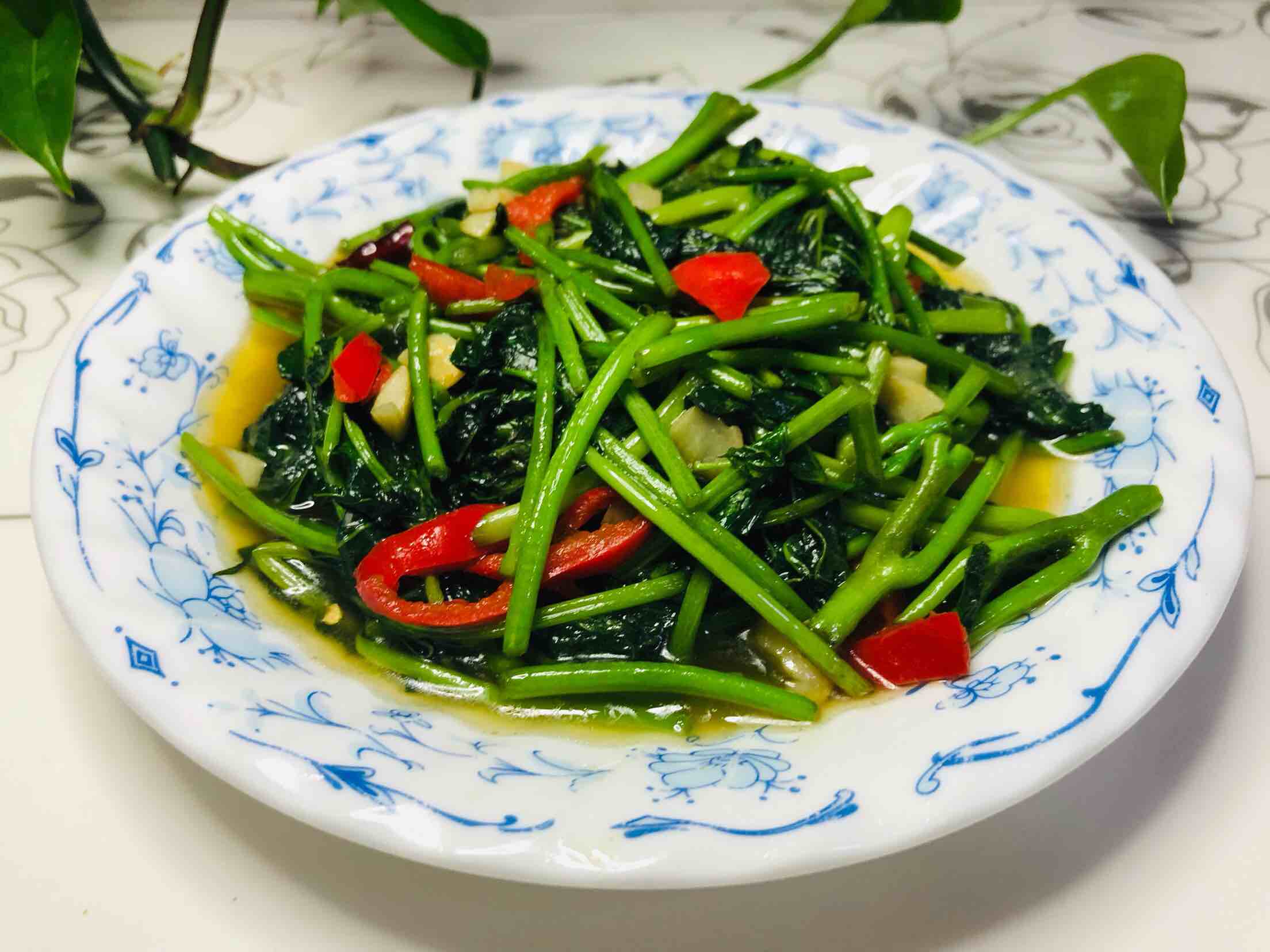 清炒長壽菜的做法-家常味炒菜譜