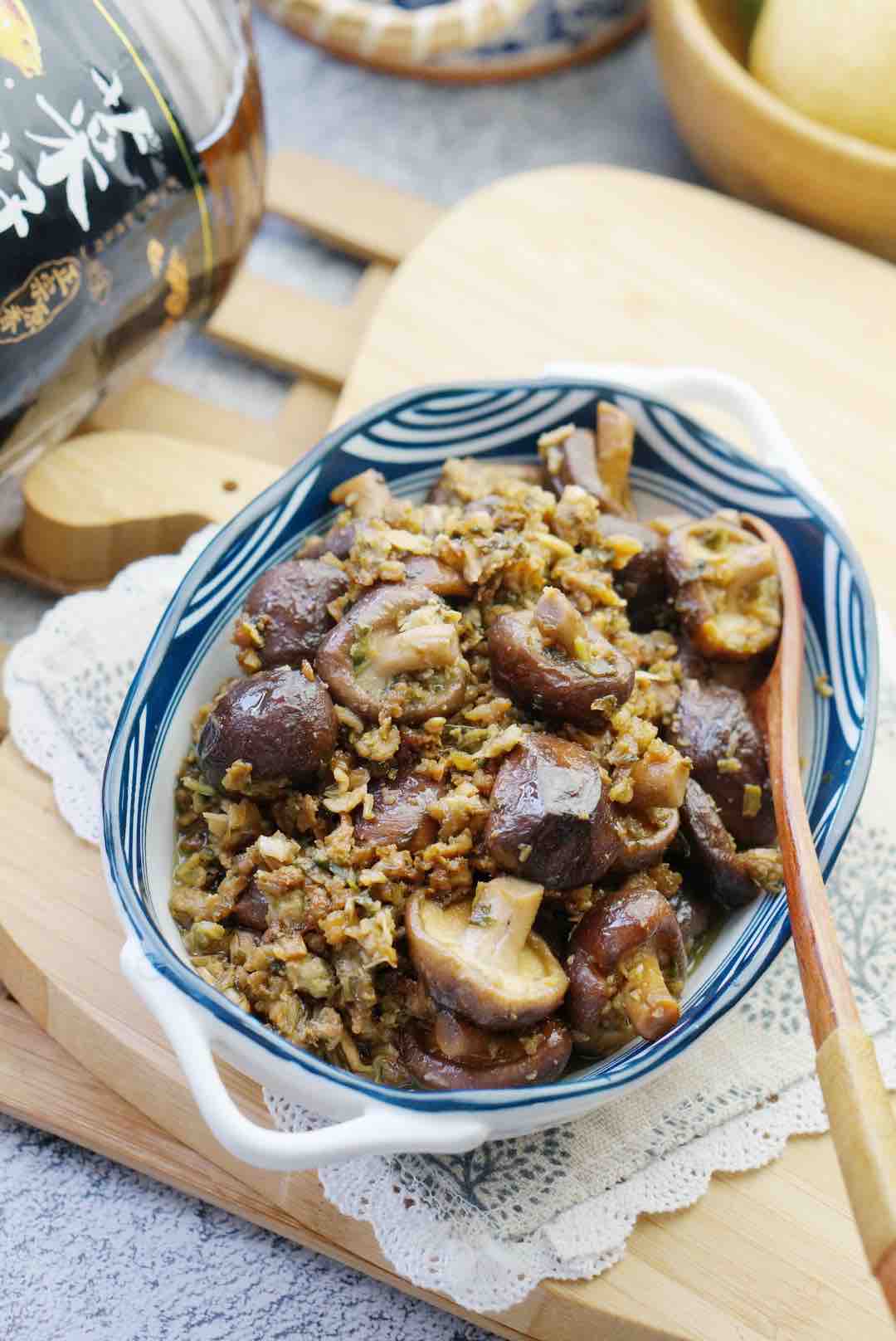 肉沫小香菇。的做法-家常味炒菜譜-易網(wǎng)健康養(yǎng)生網(wǎng) 肉沫小香菇。的做法-家常味炒菜譜