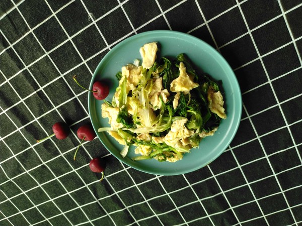 苦苣炒雞蛋的做法-家常味炒菜譜-易網(wǎng)健康養(yǎng)生網(wǎng) 苦苣炒雞蛋的做法-家常味炒菜譜