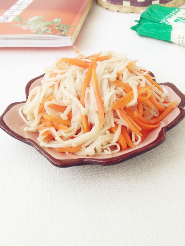 金針菇拌胡蘿卜的做法-家常味拌菜譜-易網(wǎng)健康養(yǎng)生網(wǎng) 金針菇拌胡蘿卜的做法-家常味拌菜譜