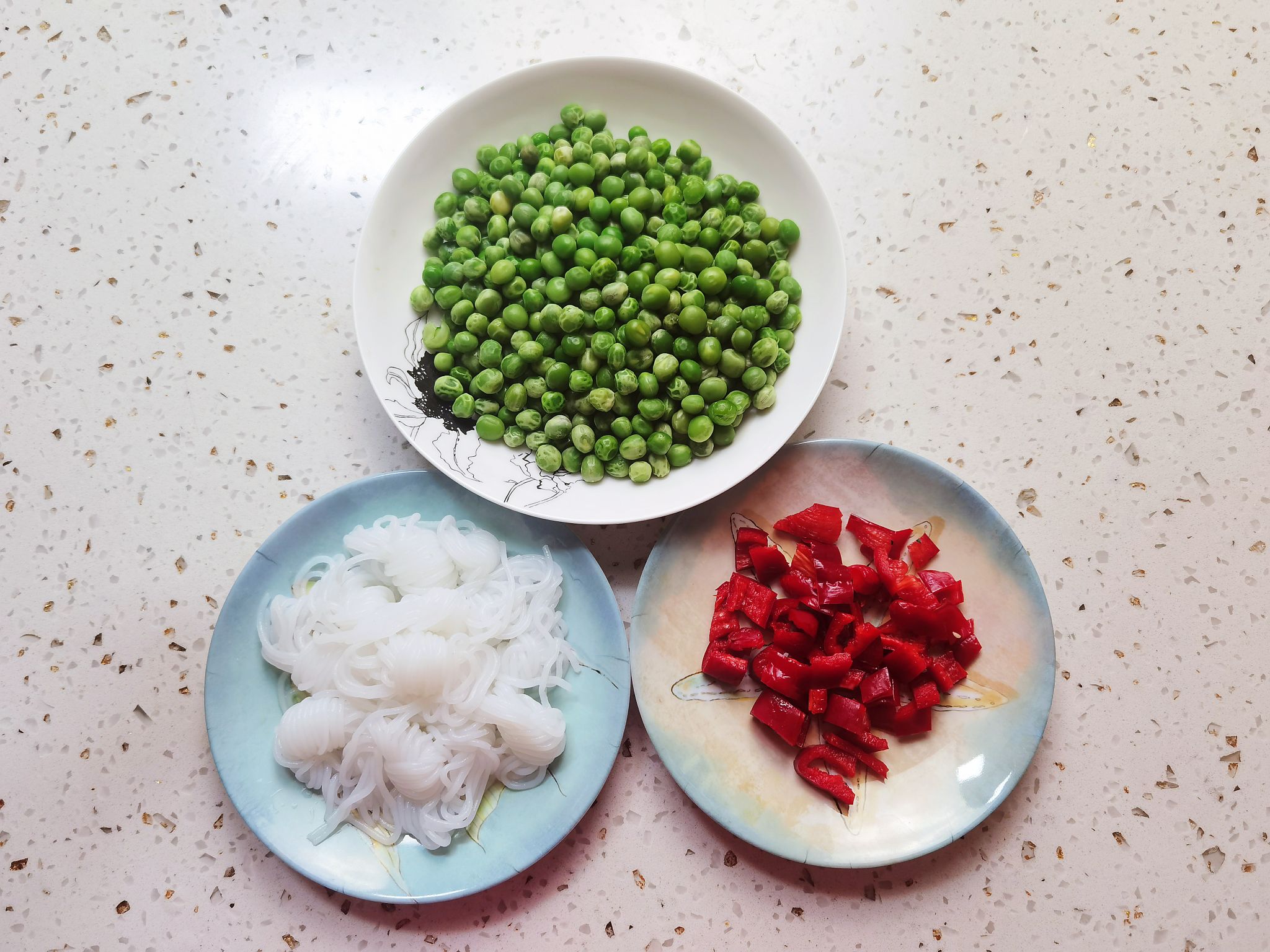 青豆炒茄丁的做法-咸鮮味炒菜譜