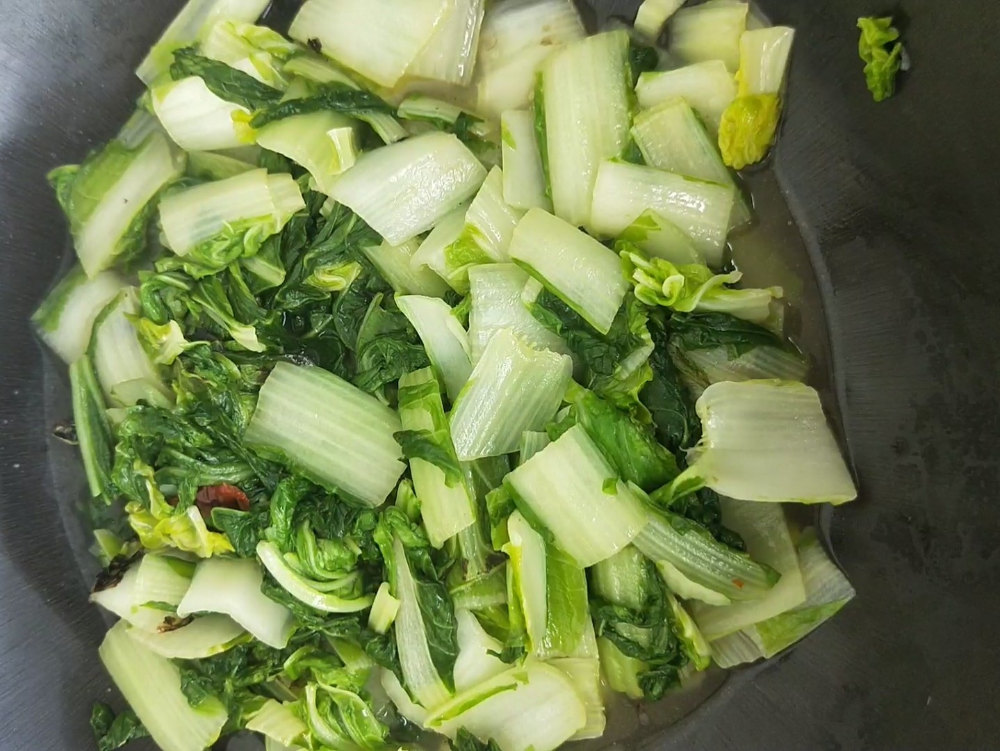 辣炒杭白菜的做法-咸鮮味炒菜譜