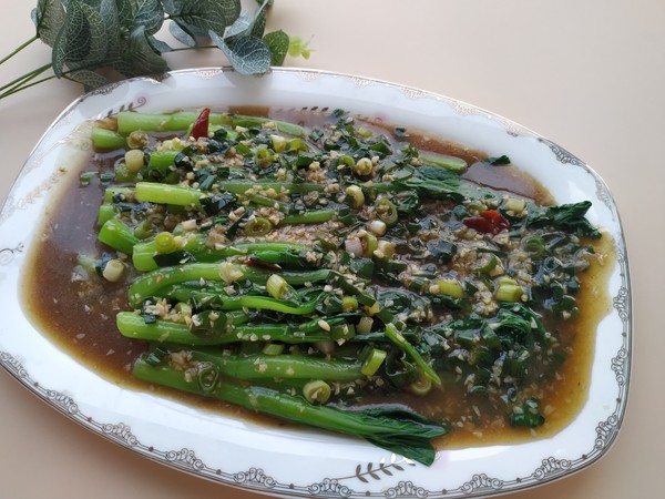 蒜香菜心的做法-家常味其它工藝菜譜-易網健康養生網 蒜香菜心的做法-家常味其它工藝菜譜