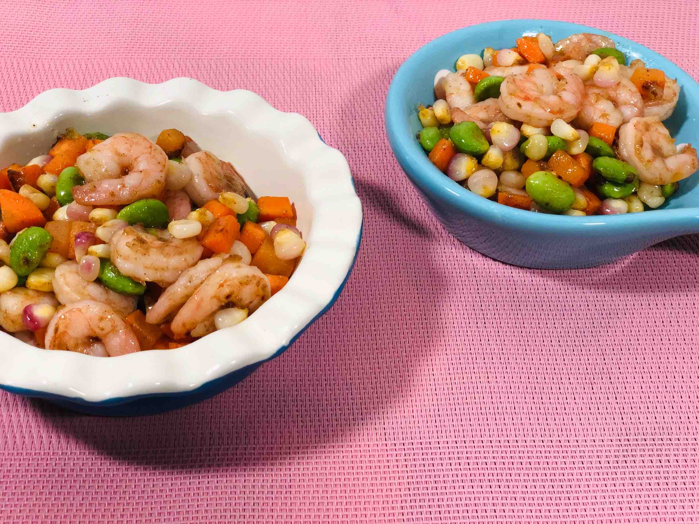 彩蔬蝦仁的做法-咸鮮味炒菜譜-易網健康養生網 彩蔬蝦仁的做法-咸鮮味炒菜譜