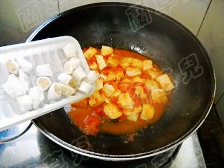 茄汁豆腐的做法-家常味燒菜譜