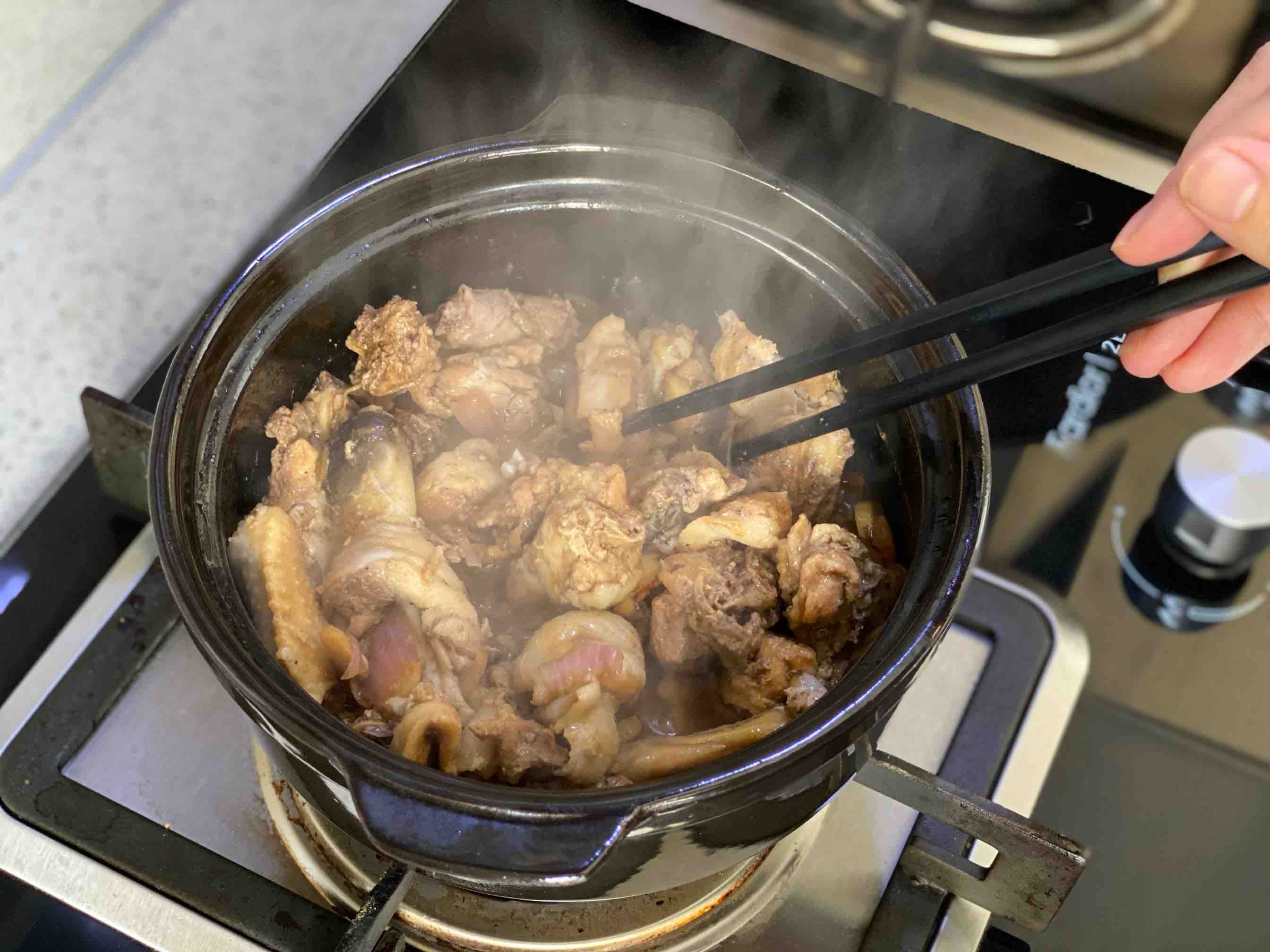 沙姜雞肉煲的做法-醬香味燒菜譜