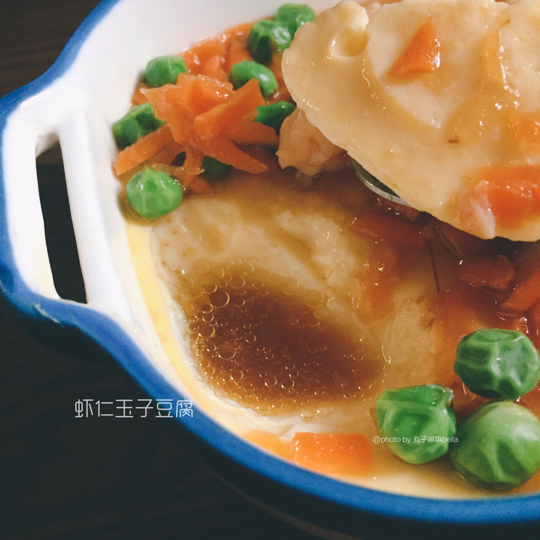 鮮美嫩滑無比可撐場面—蝦仁玉子蒸蛋的做法-家常味蒸菜譜