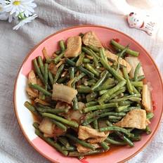 簡(jiǎn)易又美味的家常菜，豇豆炒肉的做法，看一眼就會(huì)的作法-家常味燒菜譜