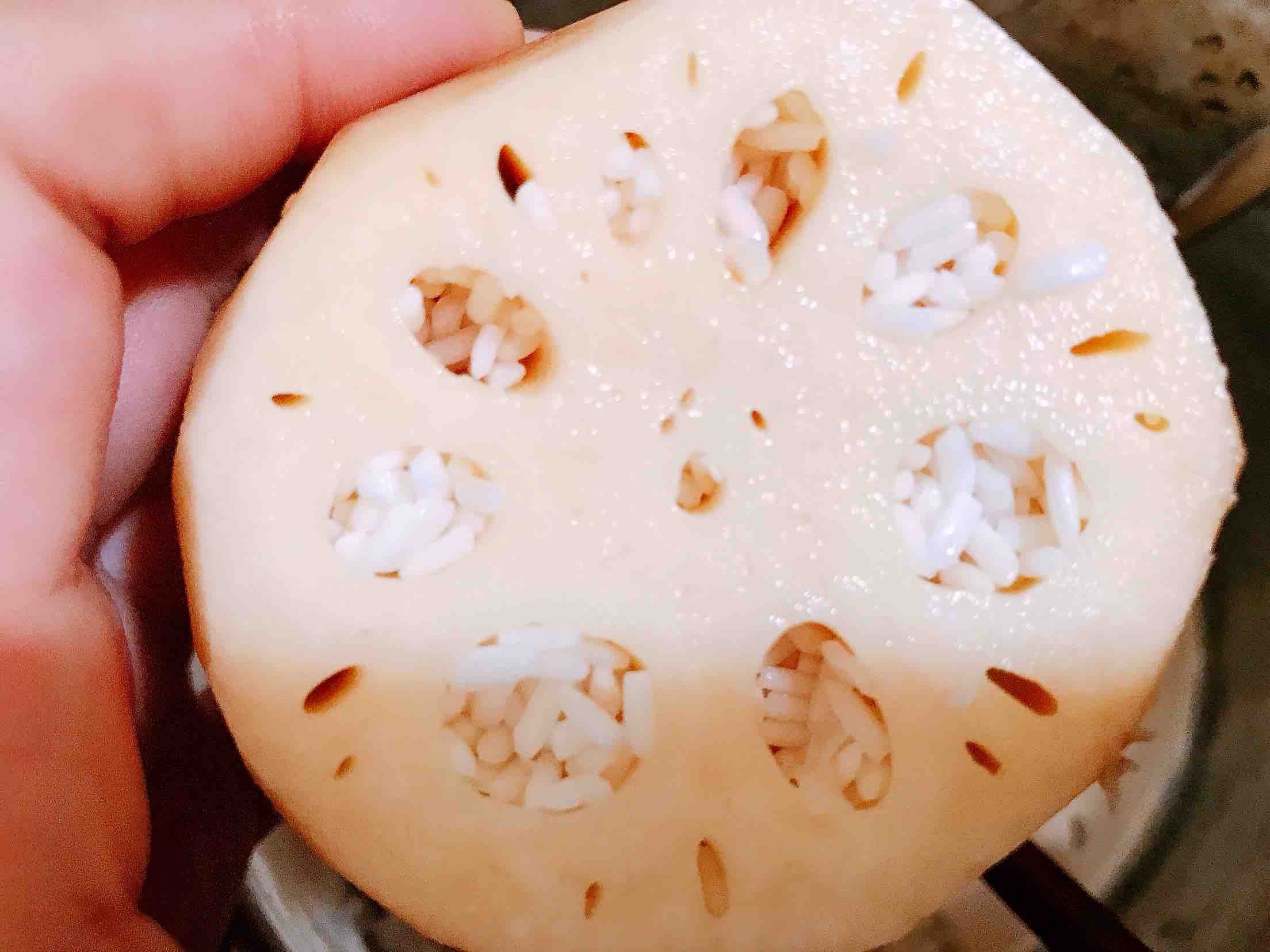 紅糖桂花糯米藕的做法-甜味煮菜譜