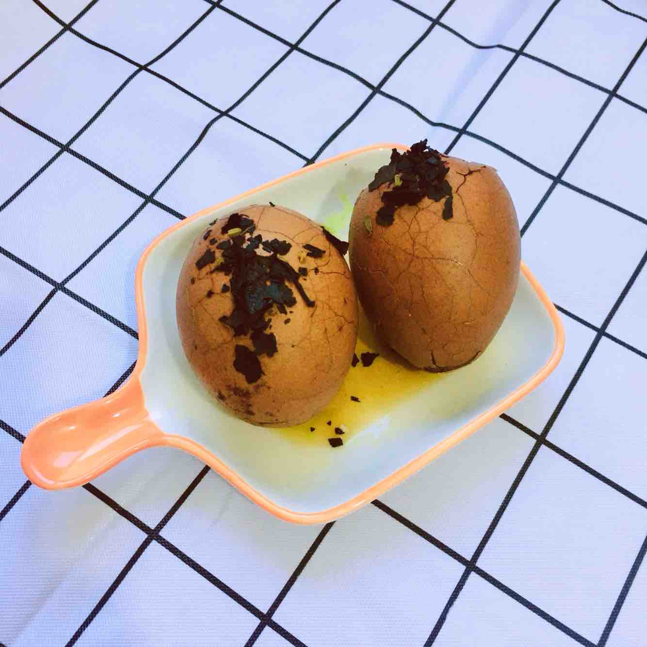 方便快捷又營(yíng)養(yǎng)美味的茶葉蛋的做法-咸鮮味煮菜譜