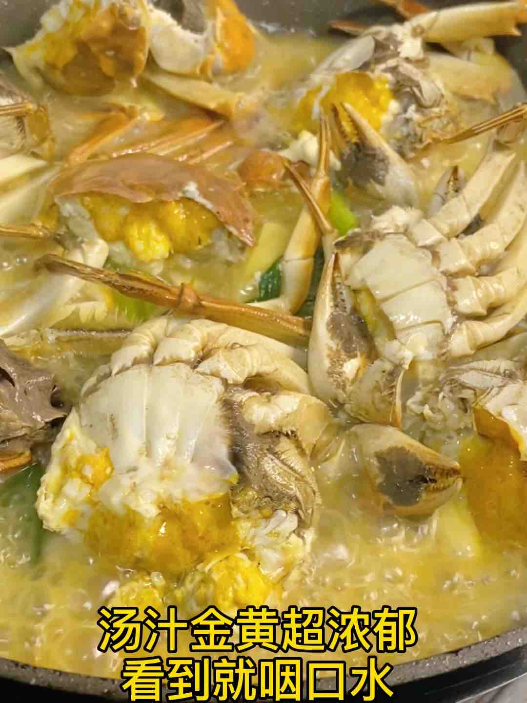 爆香??三分鐘焗肥蟹的做法-咸鮮味燒菜譜