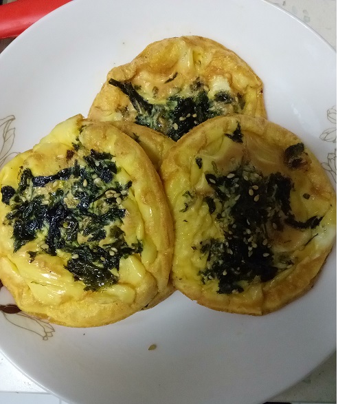 海苔耗油煎蛋的做法-家常味煎菜譜-易網健康養生網 海苔耗油煎蛋的做法-家常味煎菜譜