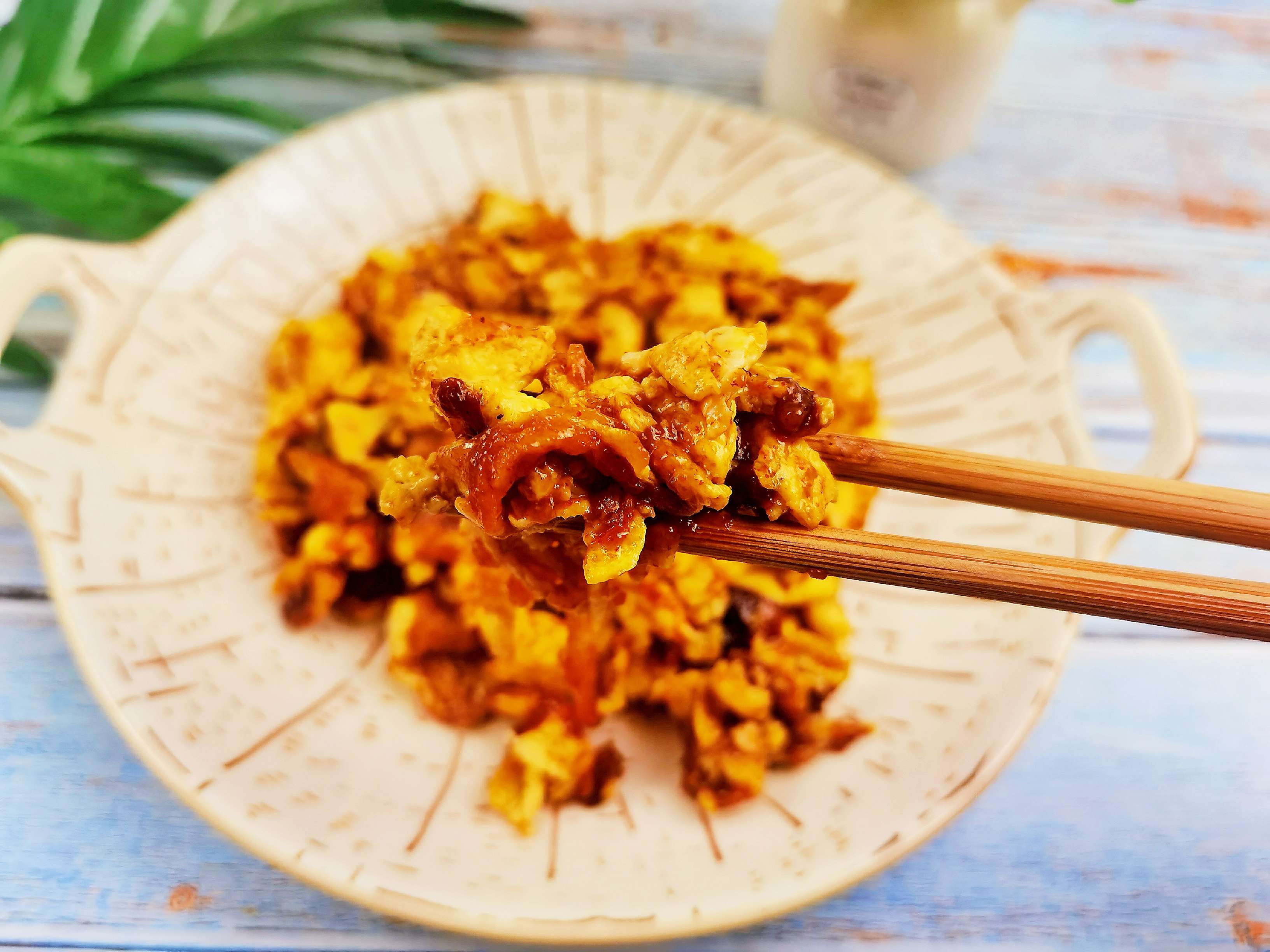 雞蛋的花樣吃法－靈魂炒蛋，沒點實力不敢叫這名，好吃又簡單的做法-香辣味炒菜譜