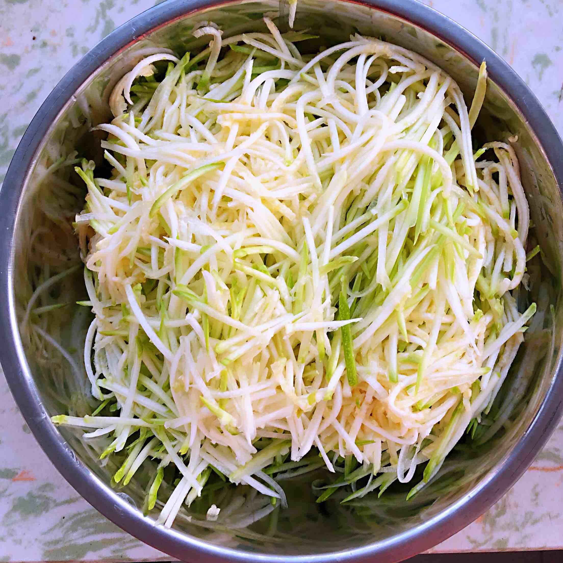 醋炒西葫蘆的做法-酸味炒菜譜