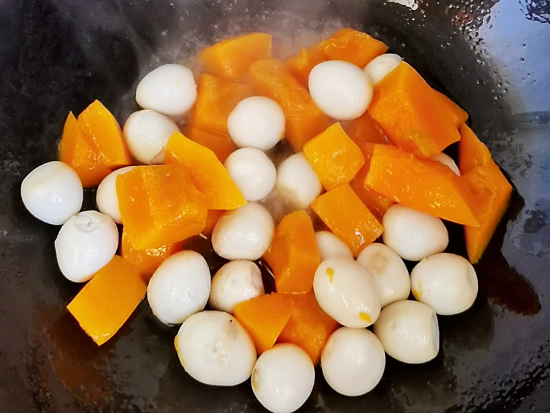 粵菜傳統名菜簡易家常版－珍珠南瓜，清甜軟糯，老人孩子都愛吃的做法-家常味炒菜譜