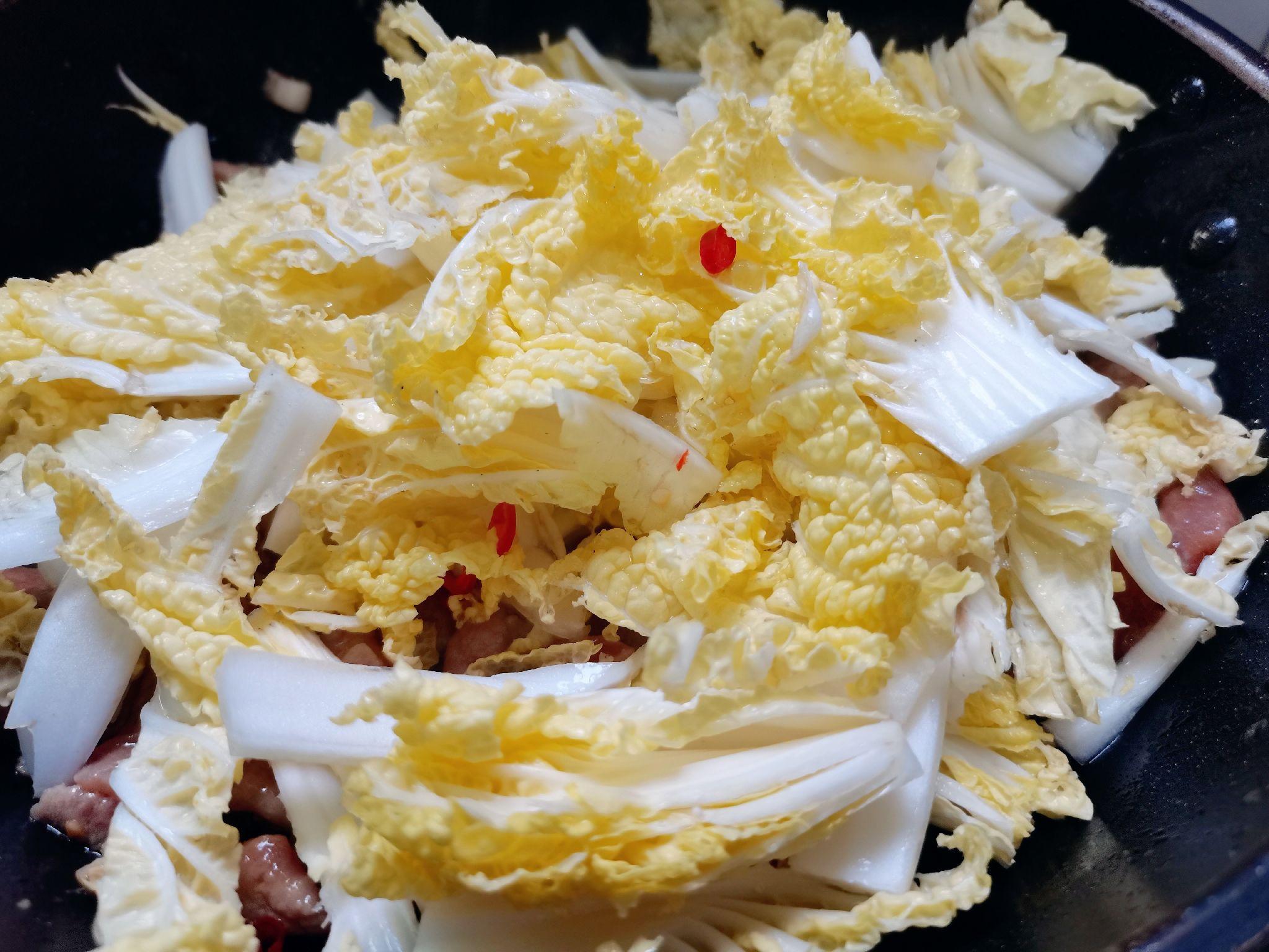 娃娃菜炒肉片的做法-家常味炒菜譜