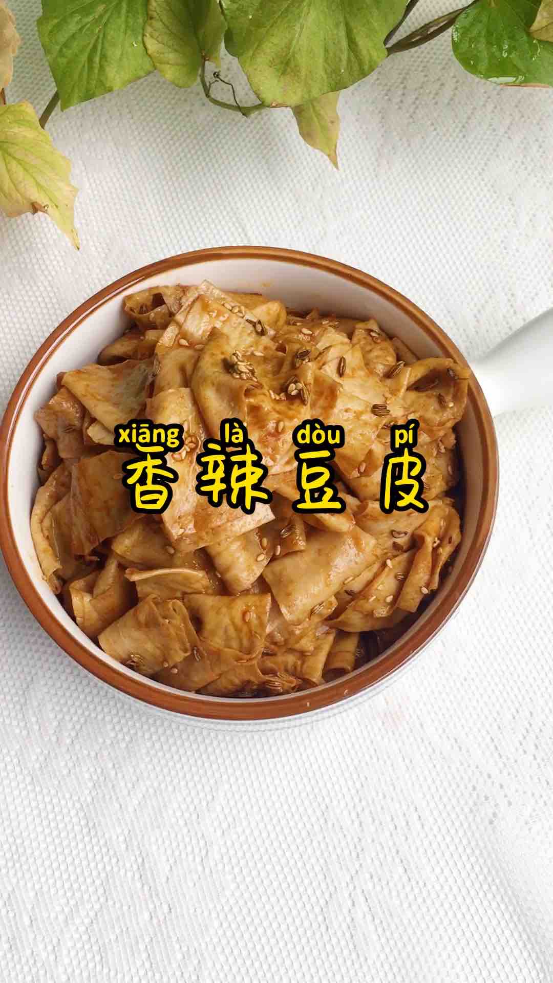 香辣豆皮的做法-香辣味煮菜譜