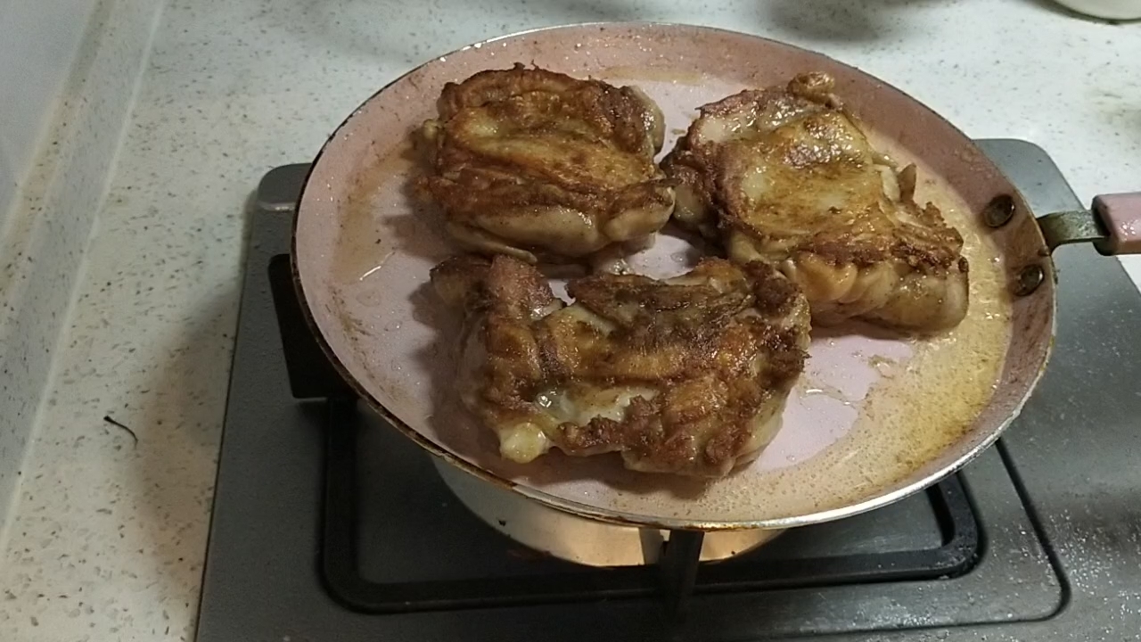 網紅芝士脆皮雞的做法-咸鮮味煎菜譜