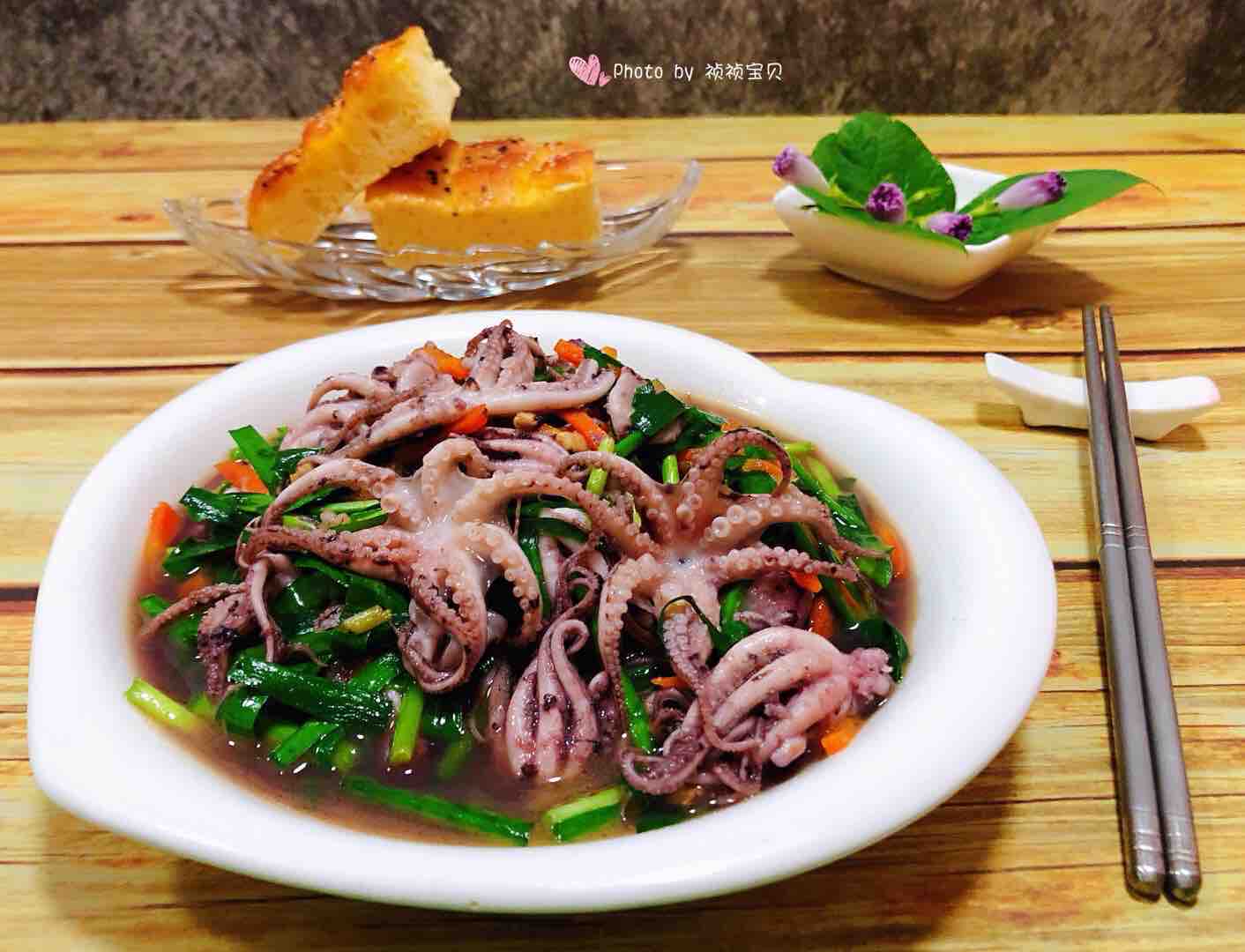 爆炒章魚的做法-家常味炒菜譜
