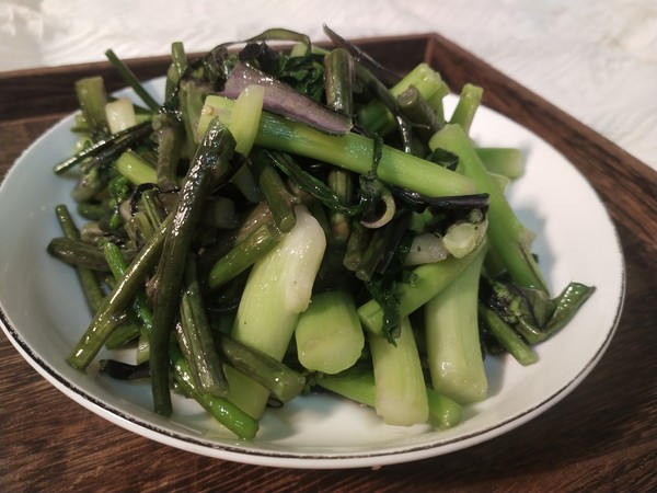 清炒紅菜苔的做法-家常味炒菜譜-易網健康養生網 清炒紅菜苔的做法-家常味炒菜譜