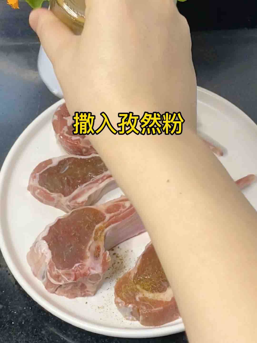 法式小羊排，這樣做??爆汁鮮嫩，超好吃???的做法-家常味煎菜譜