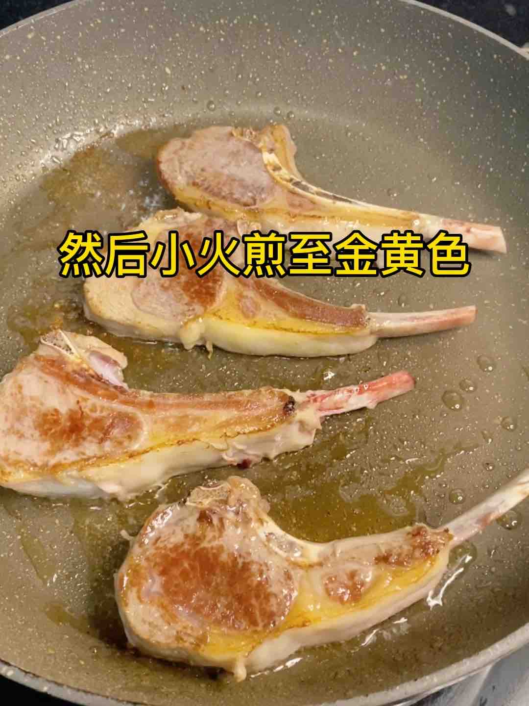 法式小羊排，這樣做??爆汁鮮嫩，超好吃???的做法-家常味煎菜譜
