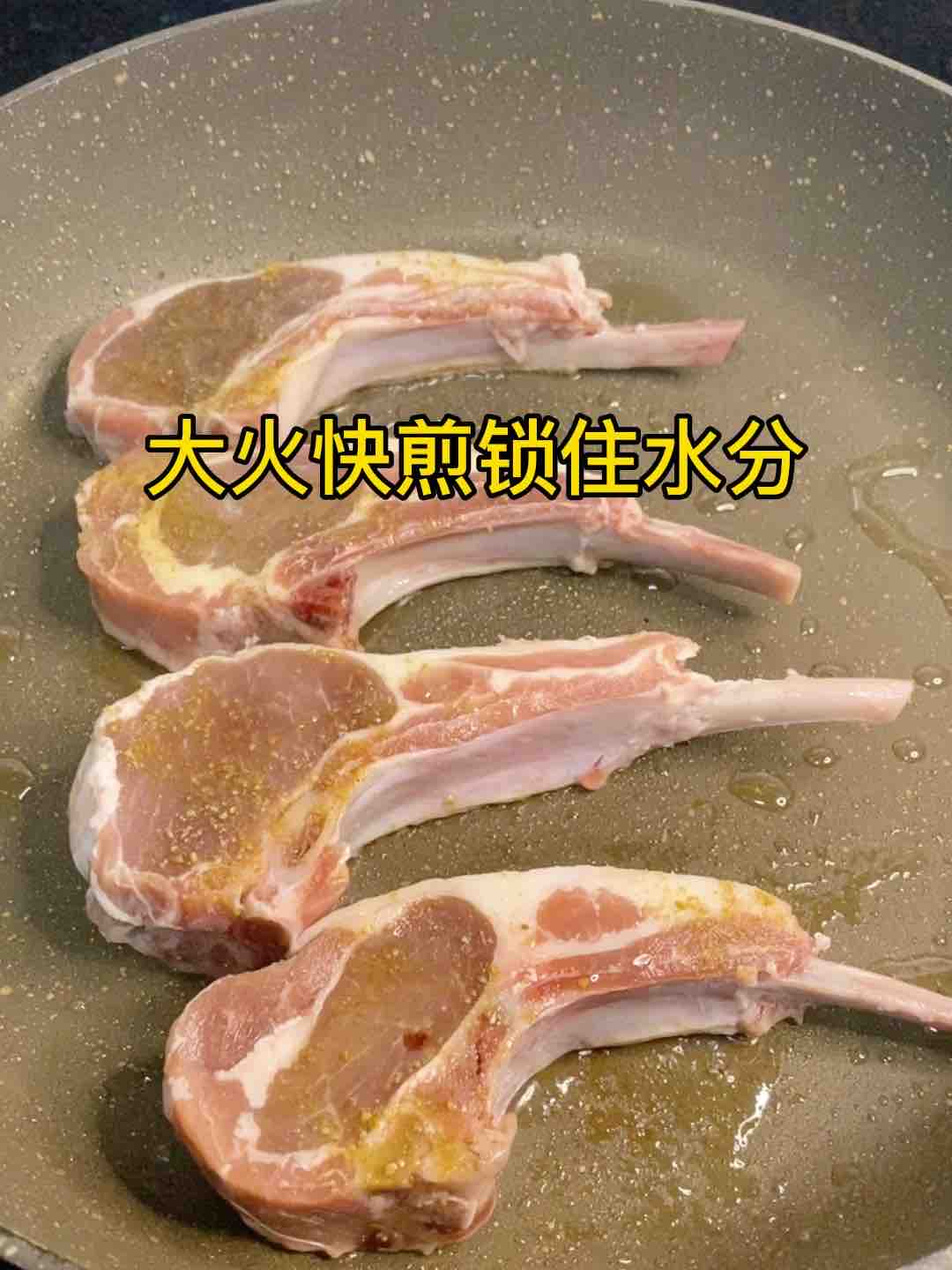 法式小羊排，這樣做??爆汁鮮嫩，超好吃???的做法-家常味煎菜譜