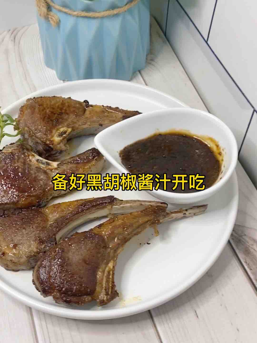 法式小羊排，這樣做??爆汁鮮嫩，超好吃???的做法-家常味煎菜譜